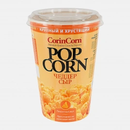 Попкорн со вкусом сыра чеддер Cornicorn 90г