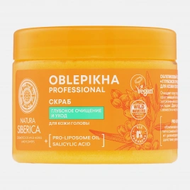 Скраб для кожи головы Глубокое очищение Natura Siberica Oblepikha 400г