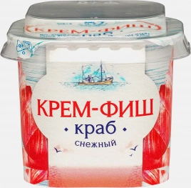 Краб Крем-Фиш снежный 150г