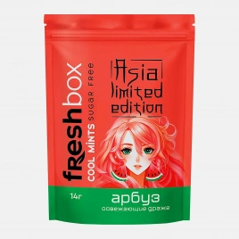 Драже без сахара со вкусом арбуза Freshbox 14г