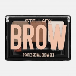 Набор для бровей тон 01 Blond Stellary