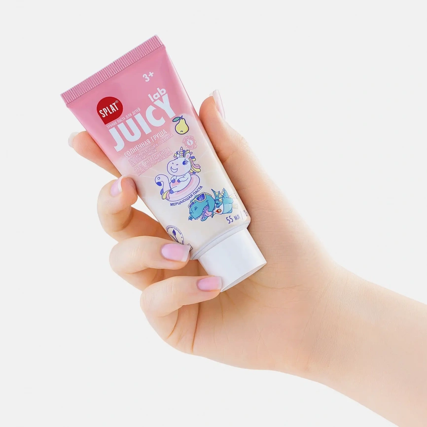 Зубная паста Splat Juicy Lab детская со вкусом груши 55мл фото 2