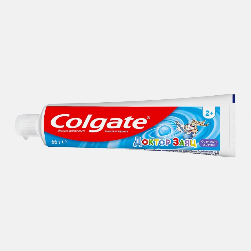 Зубная паста Colgate Доктор Заяц детская со вкусом жвачки 50мл фото 2